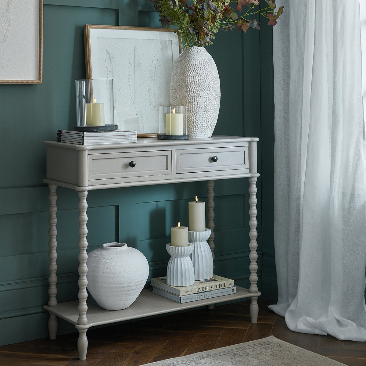 Camden Two-Drawer Console Table