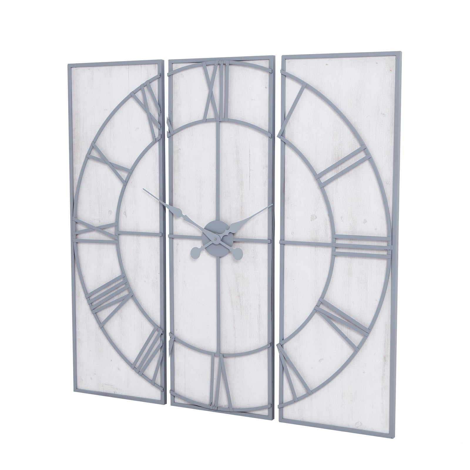 Roza Panelled Wall Clock – alternate view 3