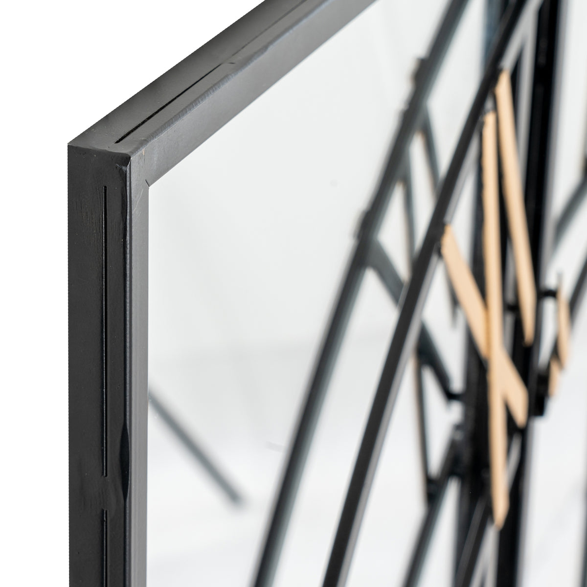 Brooklyn Black and Gold Wall Clock – alternate view 5