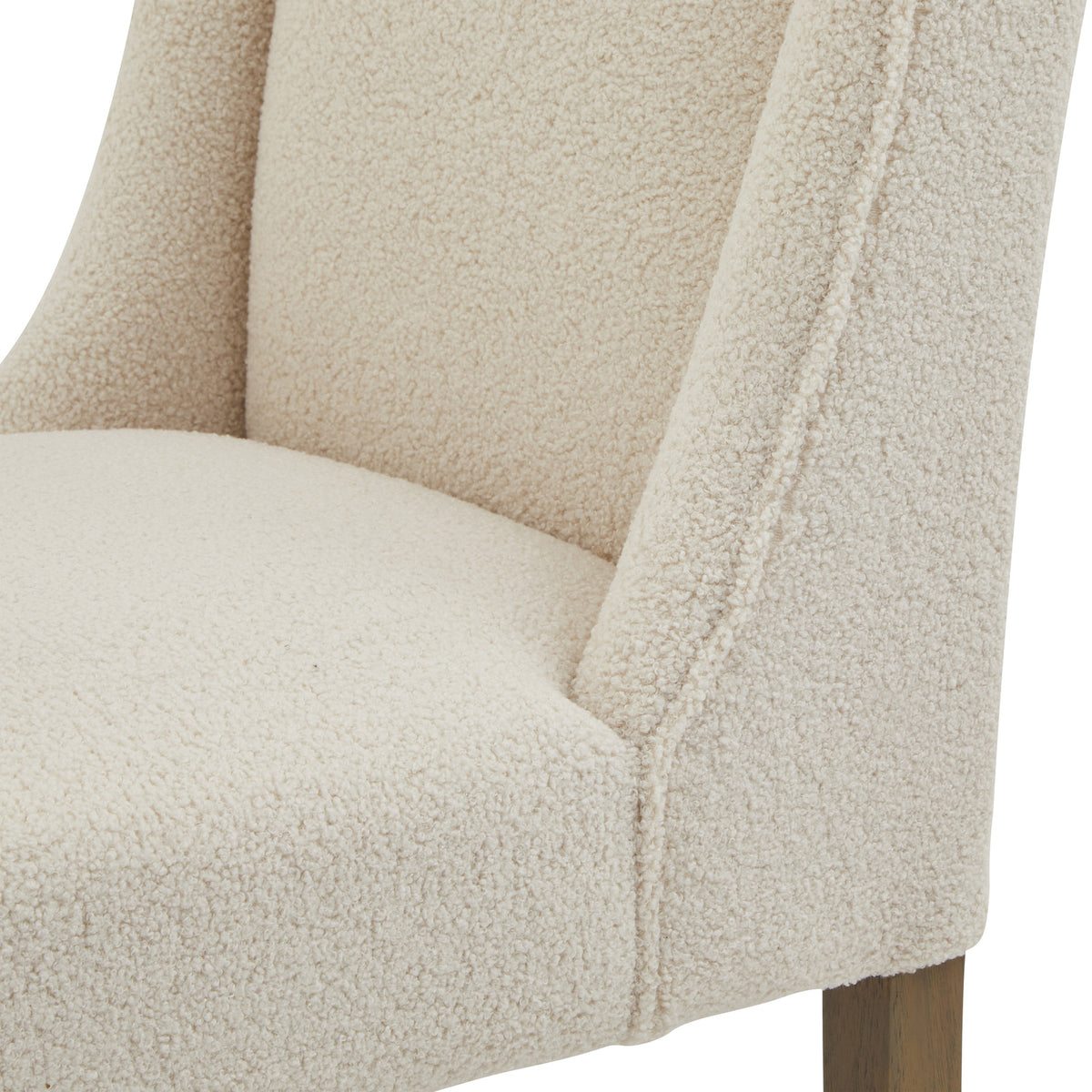 Compton Cream Boucle Dining Chair - view 5