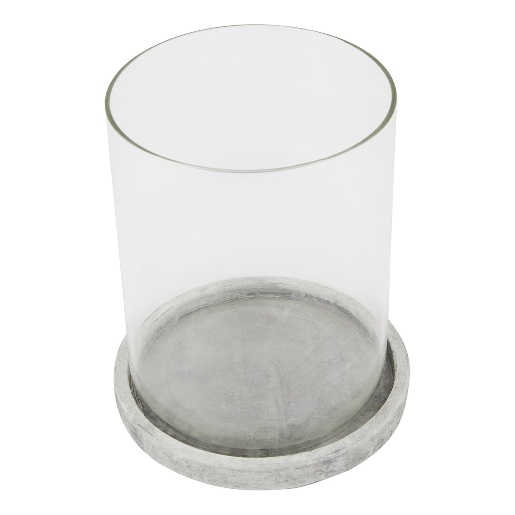 Athena Stone Large Hurricane Lantern – alternate view 4