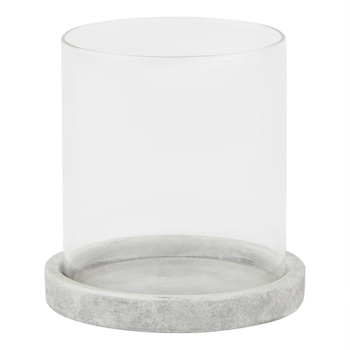 Athena Stone Hurricane Lantern – alternate view 2
