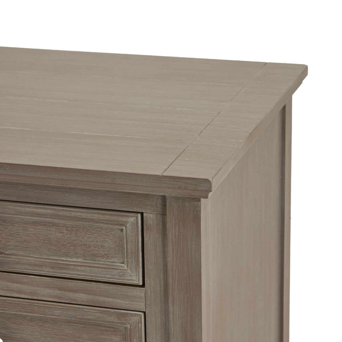 Serene Three-Drawer Bedside Table – alternate view 3