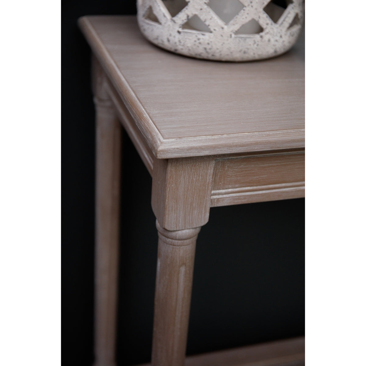 Serene Rattan Large Console Table – alternate view 3