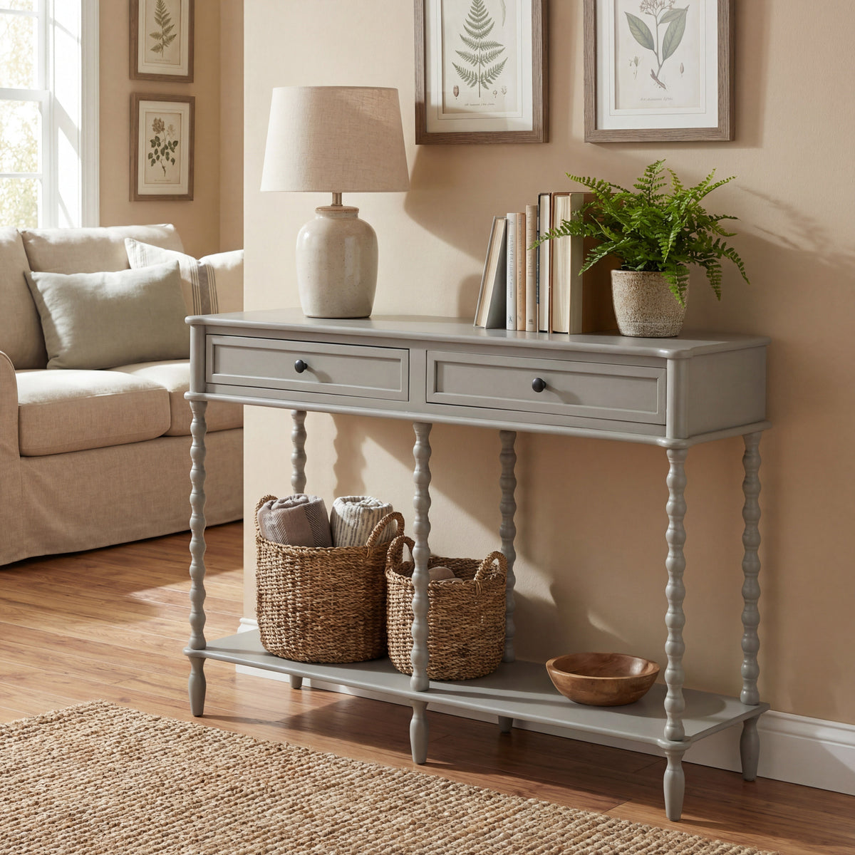 Camden Large Two-Drawer Console Table