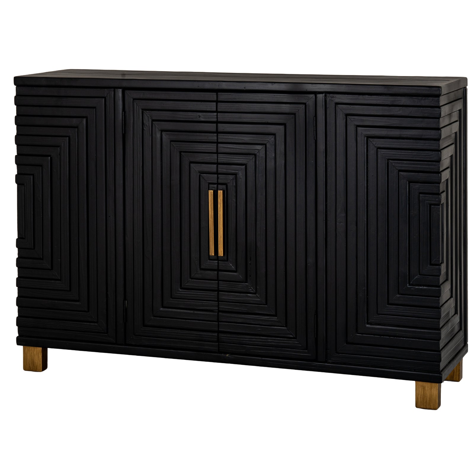 Lennox Black Two-Door Sideboard – alternate view 2