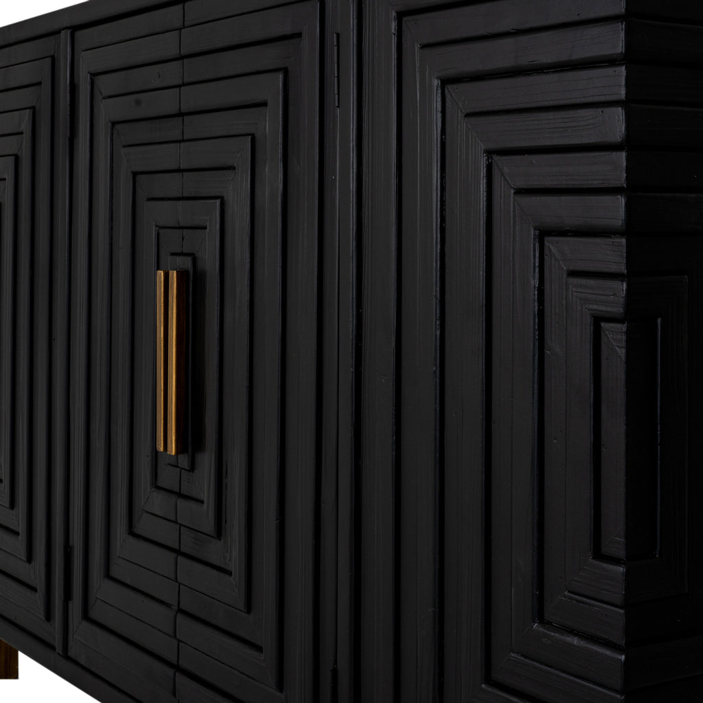 Lennox Black Two-Door Sideboard – alternate view 4
