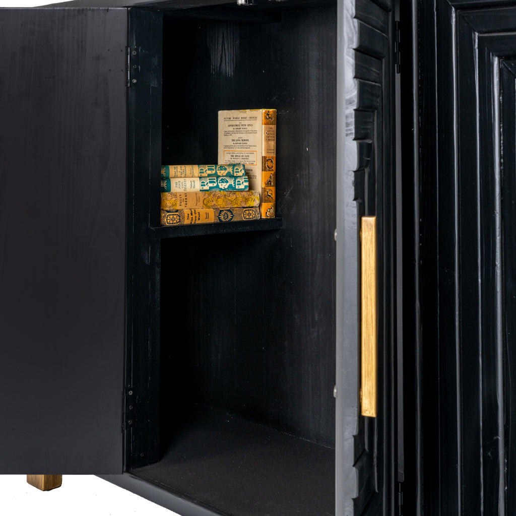 Lennox Black Two-Door Sideboard – alternate view 5