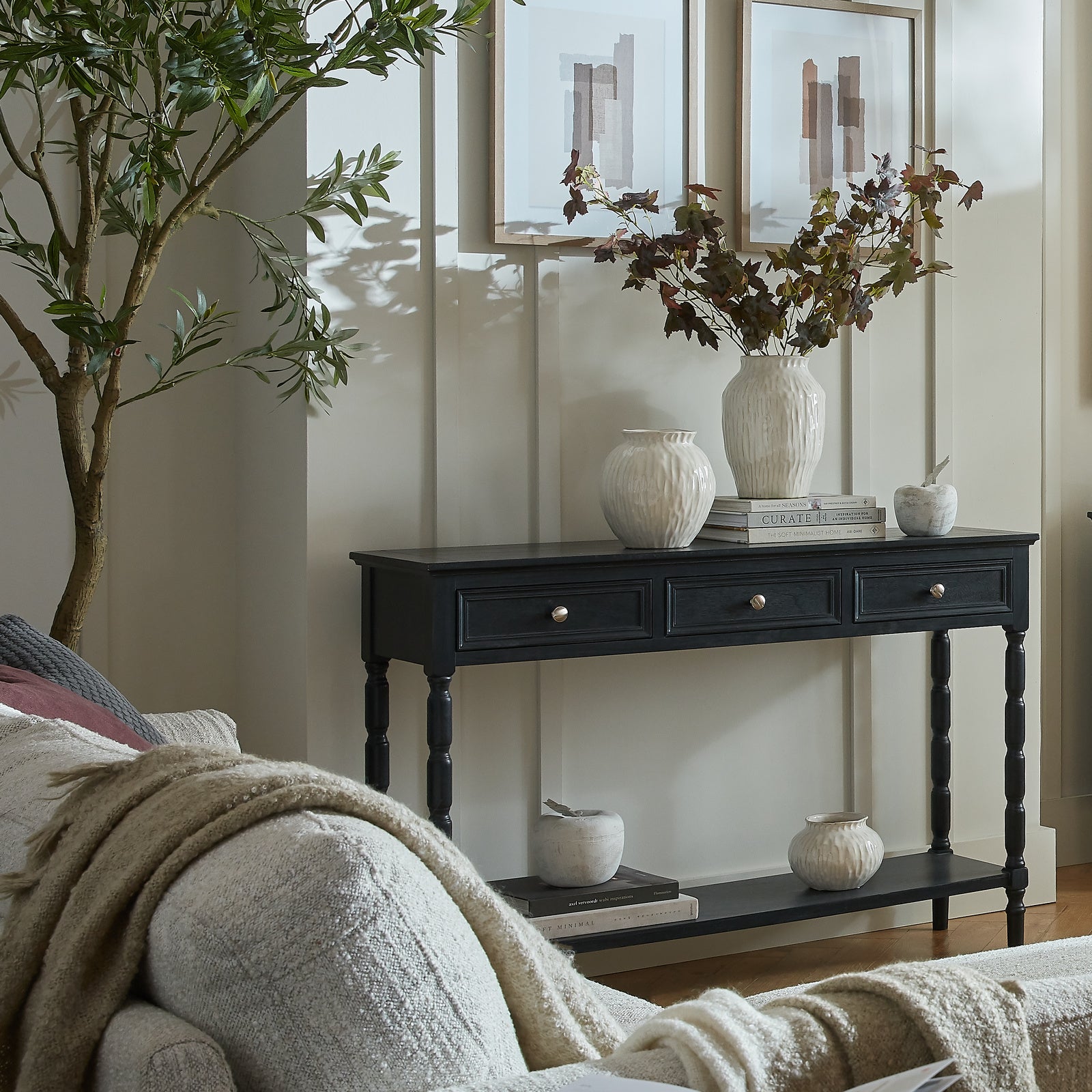 Contour Three-Drawer Console – alternate view 2