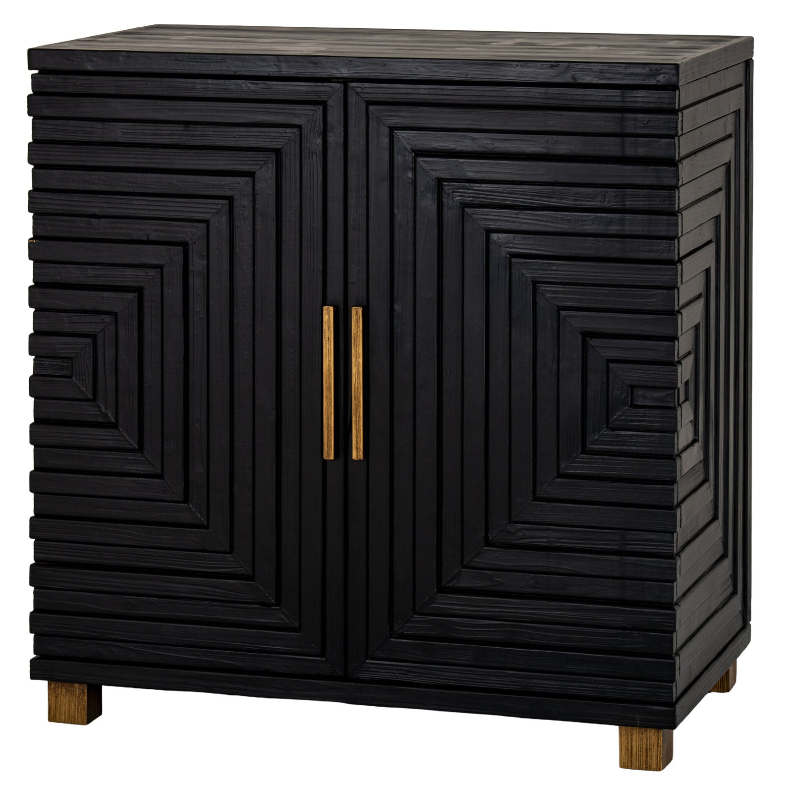 Lennox Black Small Two-Door Sideboard – alternate view 2