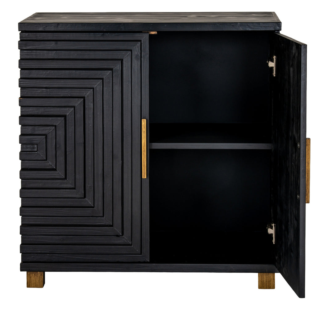 Lennox Black Small Two-Door Sideboard – alternate view 5
