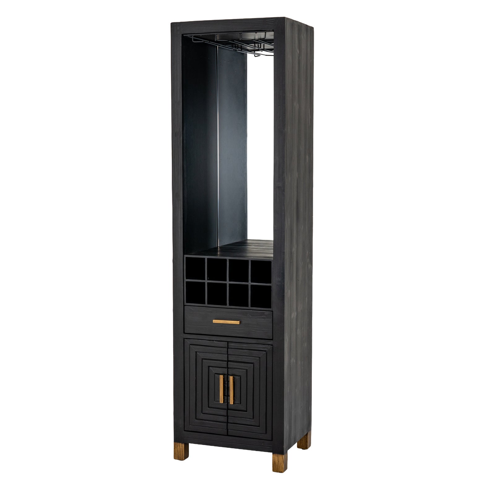 Lennox Black Drinks Cabinet – alternate view 2