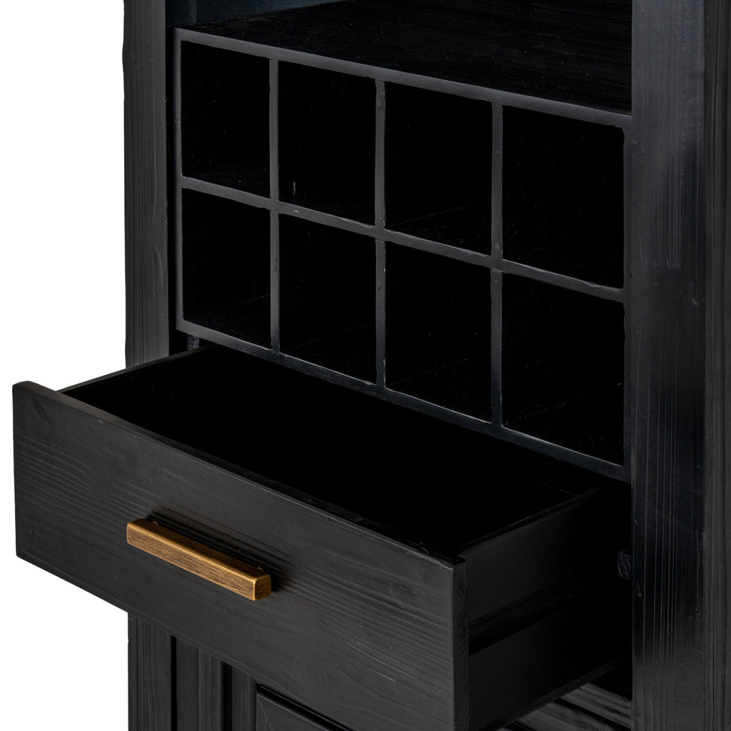 Lennox Black Drinks Cabinet – alternate view 4