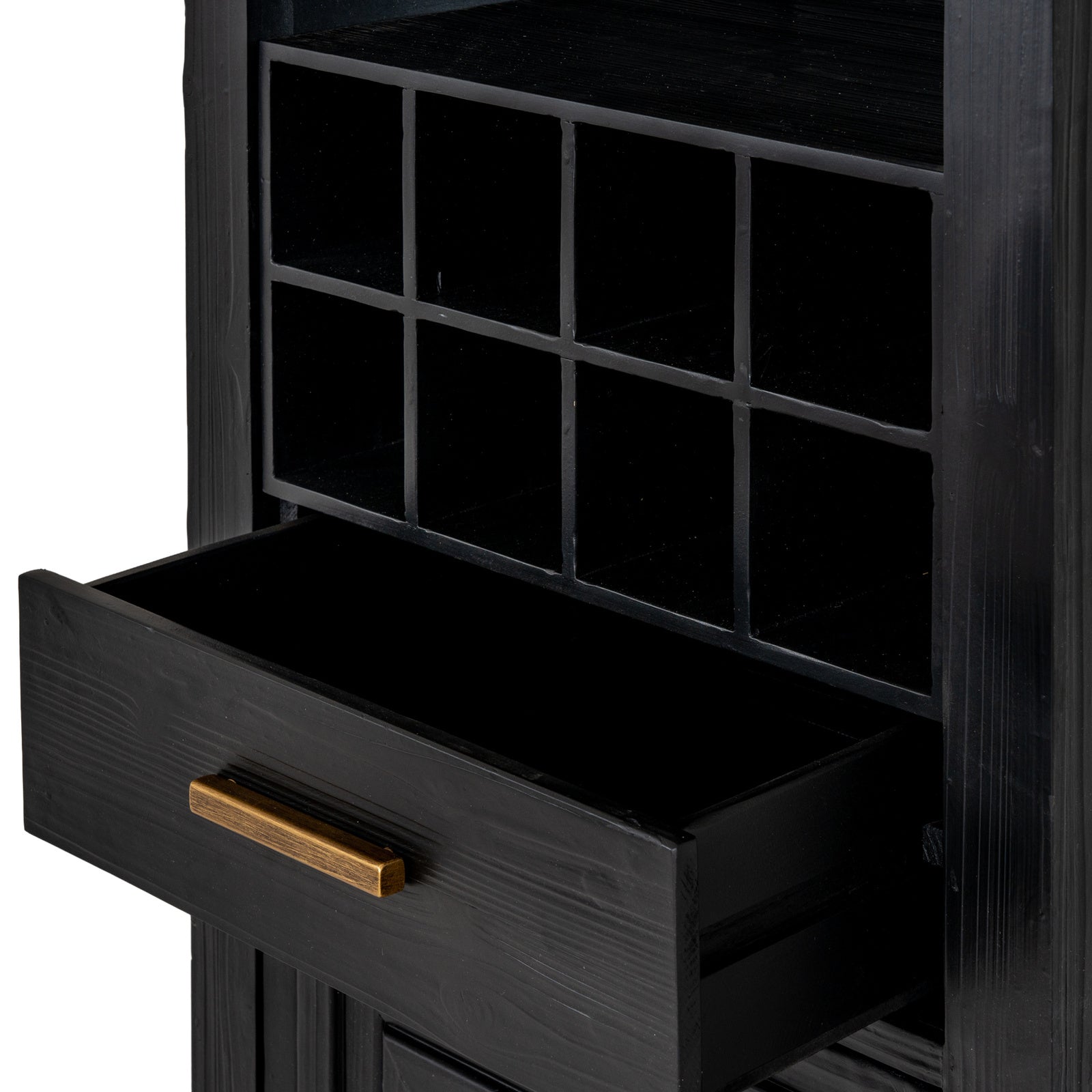Lennox Black Drinks Cabinet – alternate view 4