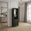 Lennox Black Drinks Cabinet