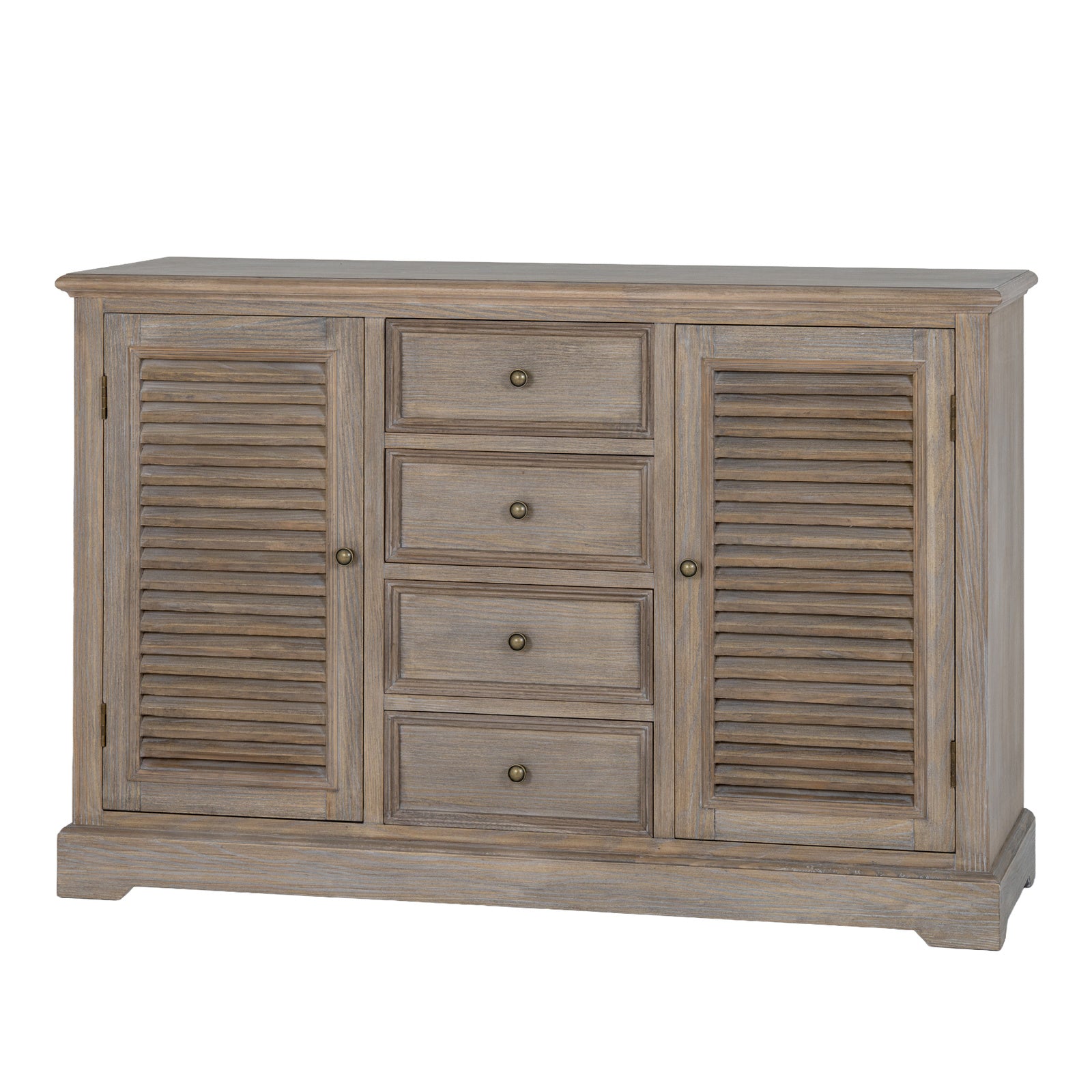 Delphine Large Two-Door Four-Drawer Dresser Base – alternate view 3