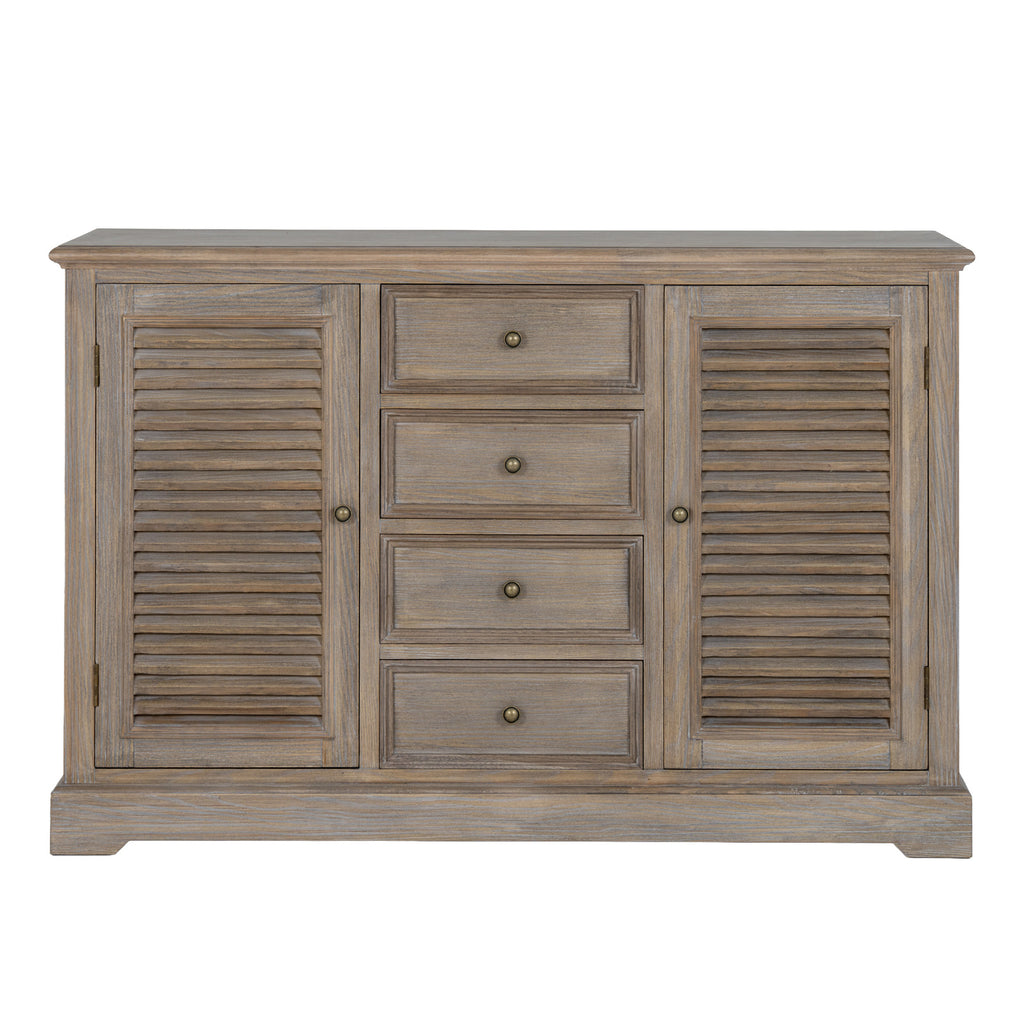 Delphine Large Two-Door Four-Drawer Dresser Base – alternate view 4