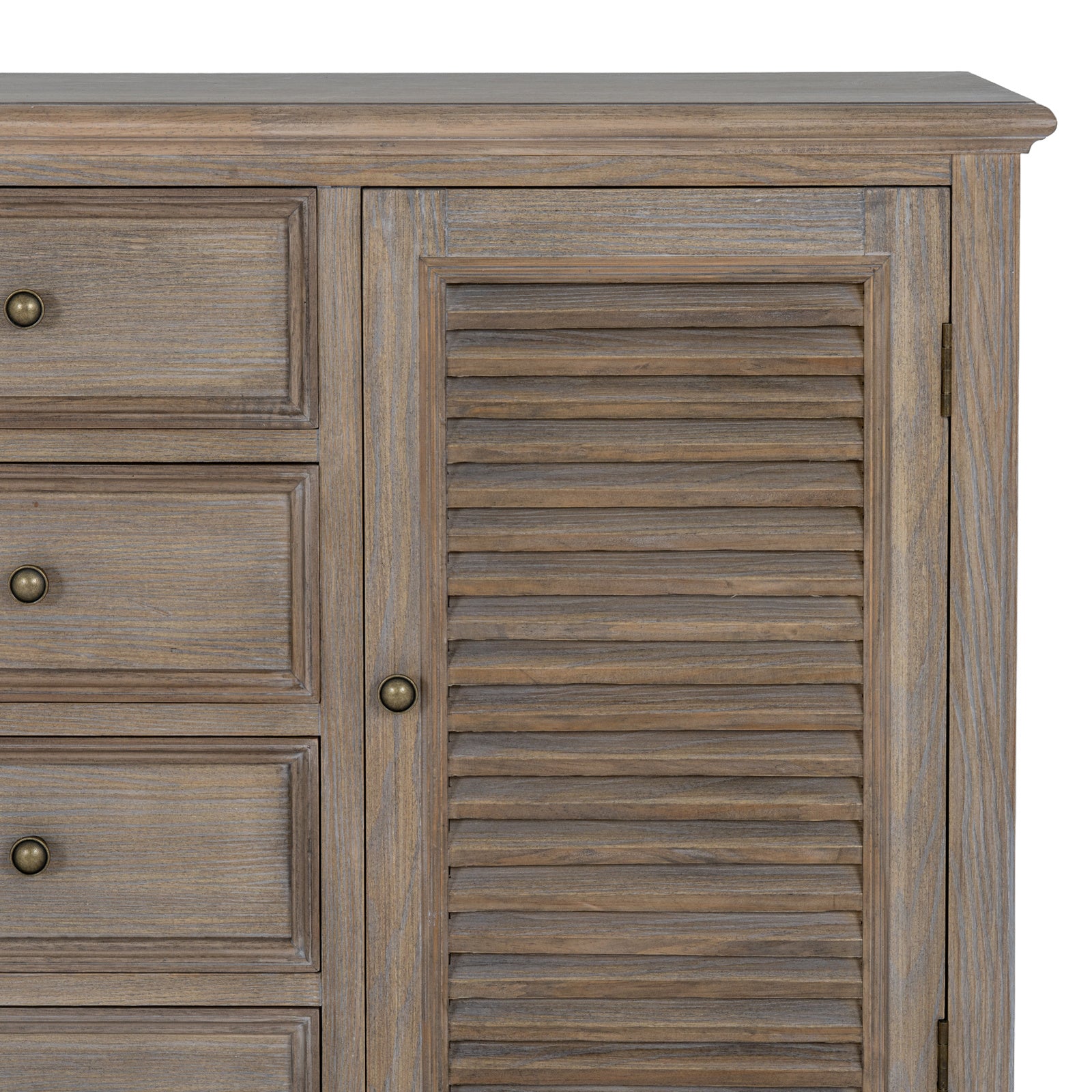 Delphine Large Two-Door Four-Drawer Dresser Base – alternate view 5
