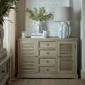 Delphine Large Two-Door Four-Drawer Dresser Base