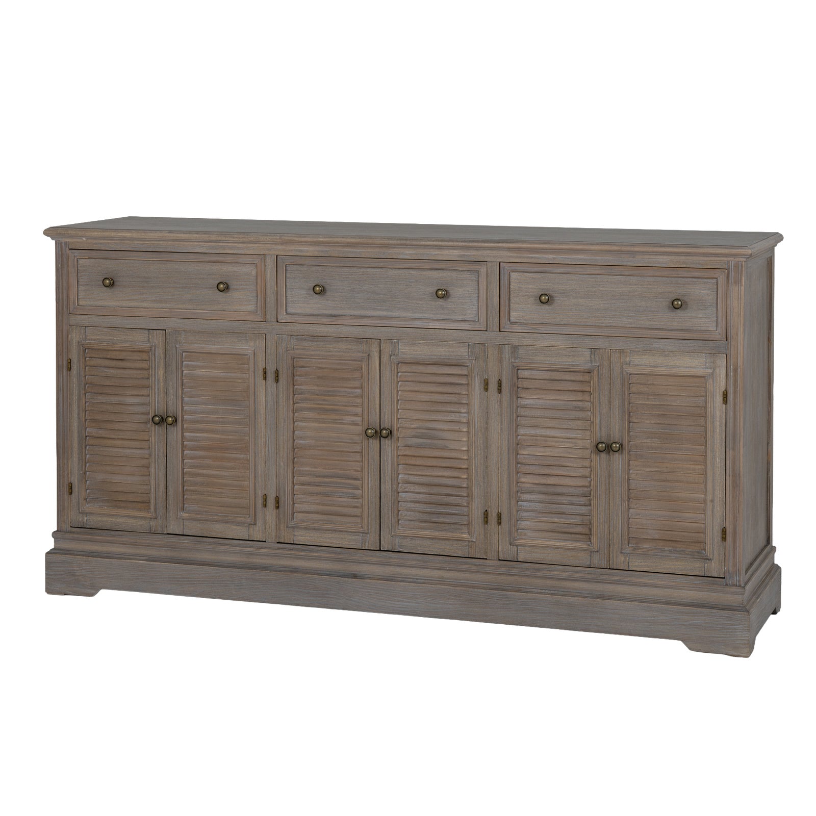 Delphine Large Six-Door Three-Drawer Dresser Base – alternate view 3