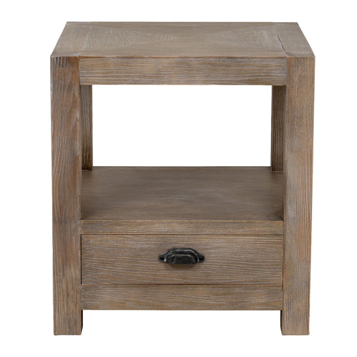 Haldon One-Drawer Side Table with Shelf – alternate view 4