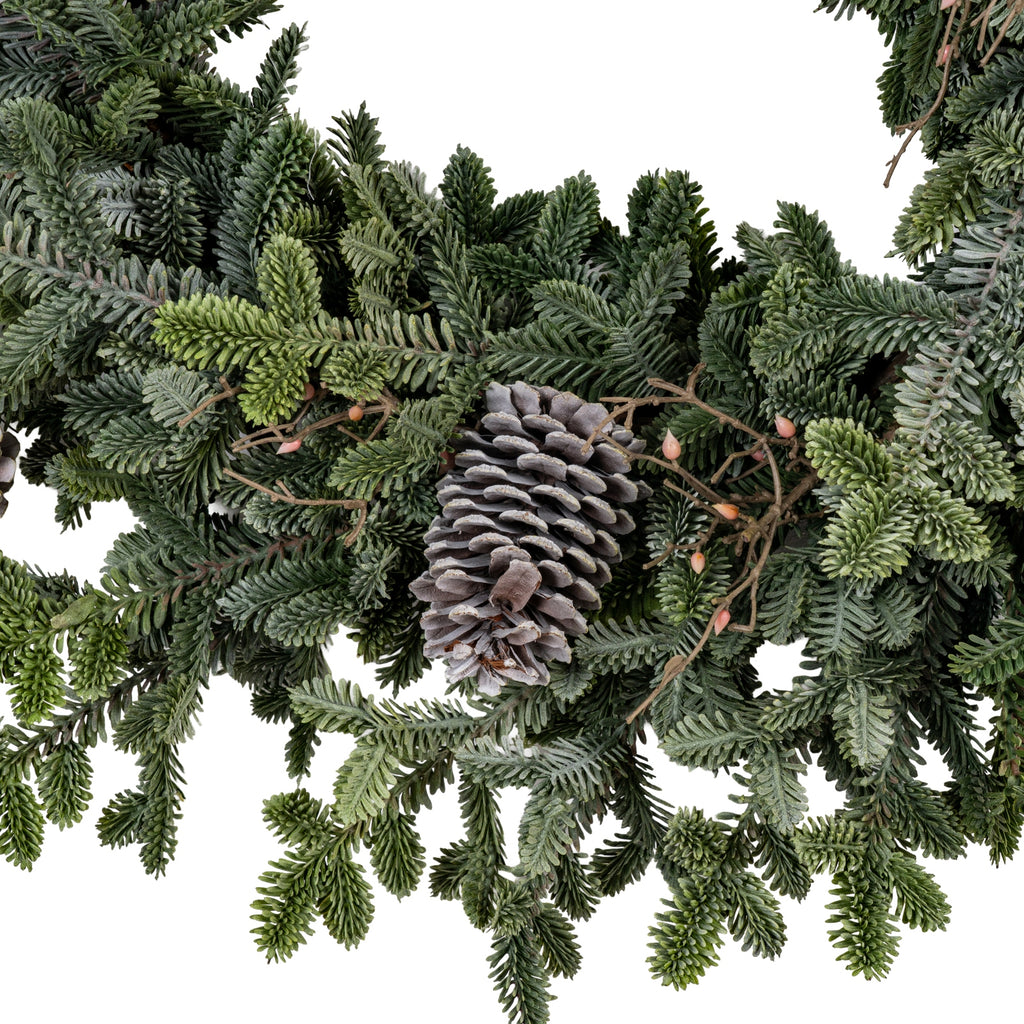Woodland Pine Wreath with Pinecones – image 2