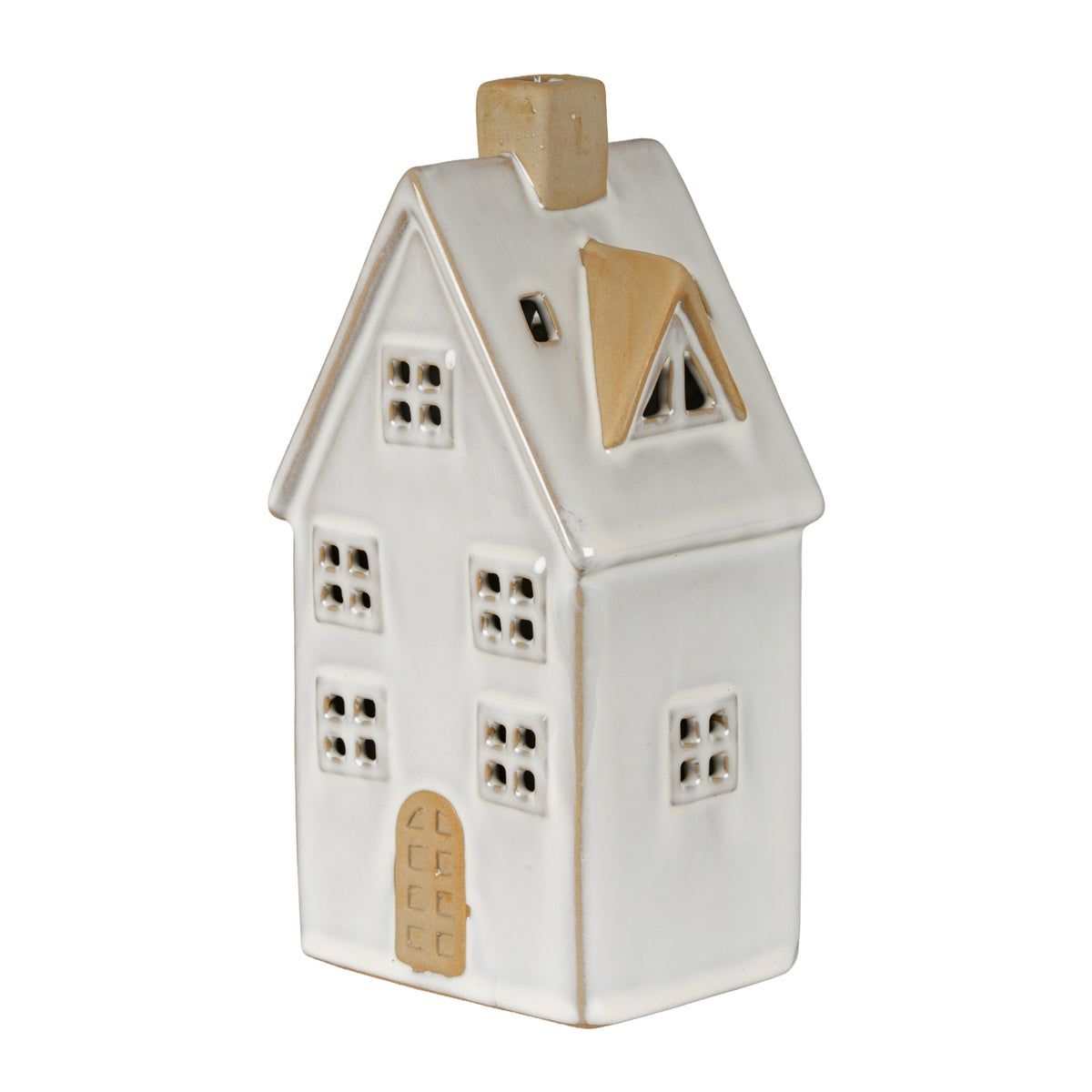 Alora Ceramic Large Townhouse with LED Light
