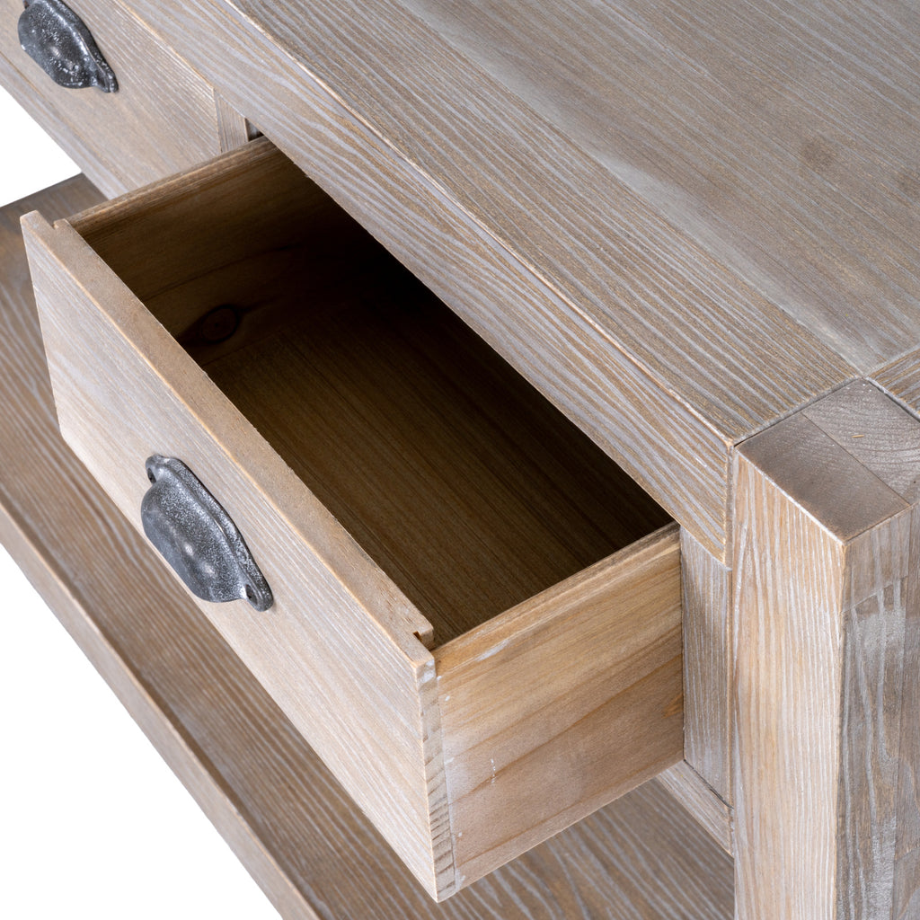 Haldon Three-Drawer Console Table – alternate view 2