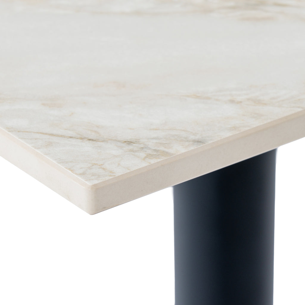 Romanby Stone Square Dining Table – alternate view 4