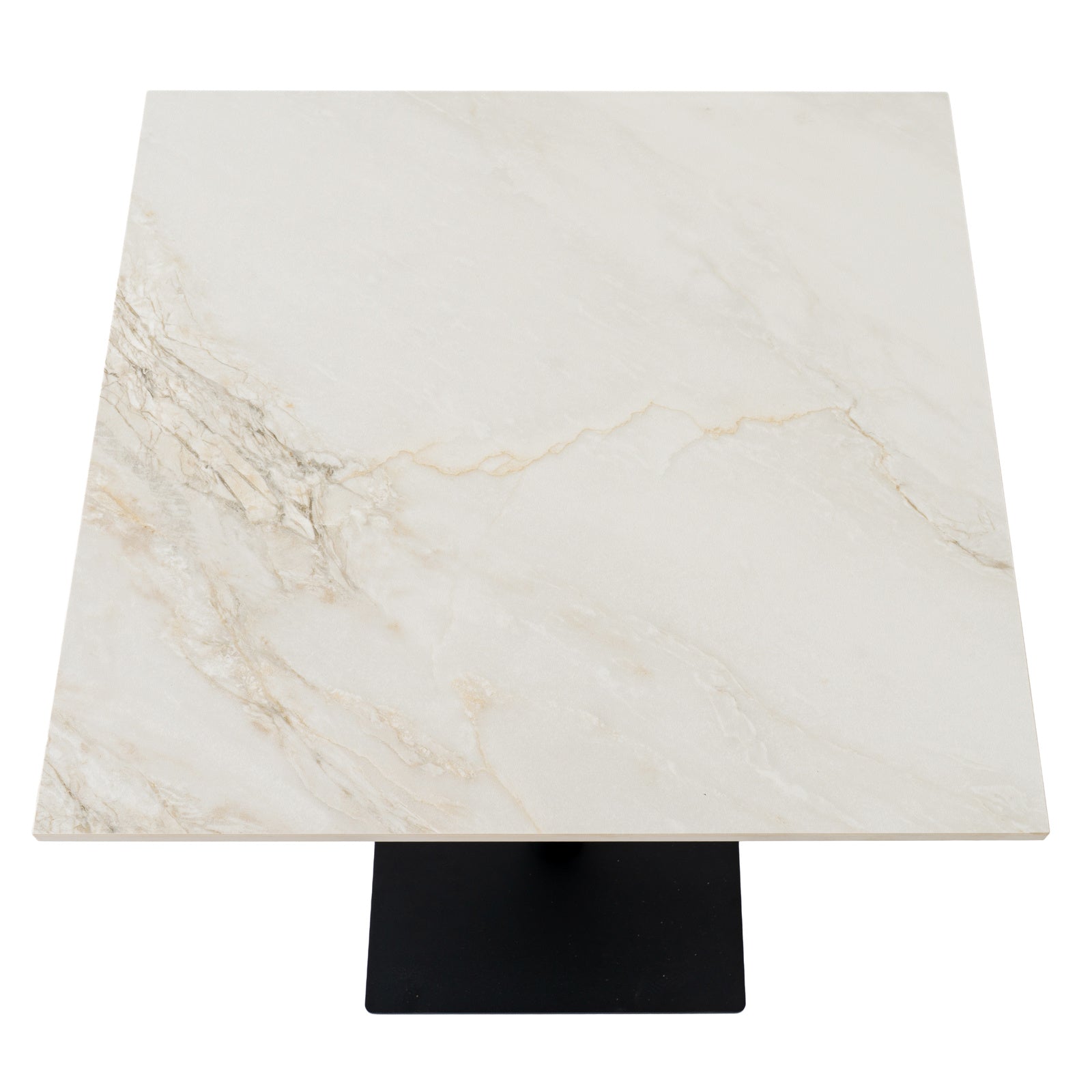 Romanby Stone Square Dining Table – alternate view 5